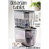 TransForMacion MultiBox Deterjan Tablet Kutusu Sürgülü Kapak 10 Litre 2 ADET 718475