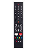 Vestel 4K Smart 55UD8450 55 Lcd-Led Tv Kumanda (RC43135 Black Nobrand V2) Yazısız