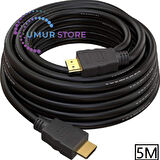 HDMI 5 Metre LCD Laptop Full Hd Ara Altın Kaplama Bağlantı Kablosu