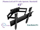 Botech 43BSE8503 43" Uydu Alıcılı Full HD Android Smart 108/109 Ekran Lcd Led TV Hareketli Duvar Askı Aparatı