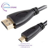 3 Metre Mikro Hdmi Kablo Micro Hdmi To Hdmi Kablo 3m
