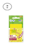 Gıpta Şeffaf Postit 76X51 Yarı Saydam Neon Sarı 50 Yaprak