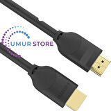 Premium Sertifikalı 4K@60Hz 18GBPS HDMI 2.0b Kablo 2 Metre