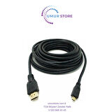 10 Metre Micro HDMI Kablo 10M Mikro HDMI Micro Hdmi To Hdmi Telefonlara Olmaz