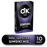 Okey Sımsıkı Prezervatif 10 Adet