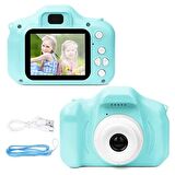 Mini Kamera Fotoğraf Makinesi Mavi