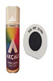 Akçalı Sprey Boya 400 ml Mat Siyah 526