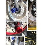 Gear5 Motosiklet Teker Koruma Takozu Takım Gri