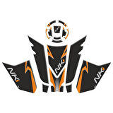 Gogo Tank Pad Set Turuncu 003 (8 Parça) - CF Moto NK 250