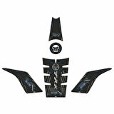 Gogo Benelli TRK 502 (2017-2024) Tank Pad Set 006 Mavi