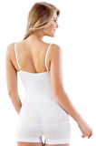 Kadın Beyaz Karın Masaj Özellikli Boy Korse 2059