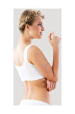Seamless Dekolte Toparlayıcı Sütyen Beyaz 4015