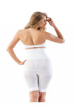 Kadın Yüksel Bel Çift Kat Kalça Karın Toparlayıcı Korse Beyaz 2015
