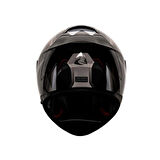 Nukro 853 Flash Red Black Full Face Motosiklet Kaskı