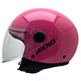 Axxis Square S Solid A8 Gloss Pink Yazlık Motosiklet Kaskı