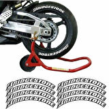 Gear5 Bridgestone Lastik Yazısı (8 Adet)