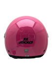 Axxis Square S Solid A8 Gloss Pink Yazlık Motosiklet Kaskı