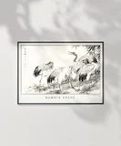 Çerçevesiz Poster Numata Kashu Kuşlar