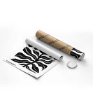 Çerçevesiz Poster Black Copenhagen Flower