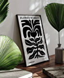 Çerçevesiz Poster Black Copenhagen Flower