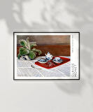 Çerçevesiz Poster Claude Monet Çay Servisi (1)