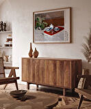 Çerçevesiz Poster Claude Monet Çay Servisi (1)