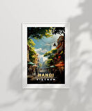 Çerçevesiz Poster Vietnam'ın Kalbi Hanoi