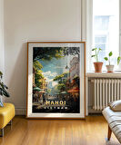 Çerçevesiz Poster Vietnam'ın Kalbi Hanoi