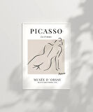 Çerçevesiz Poster Picasso La Femme