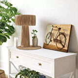 Vintage Bisiklet Yatay Kanvas Tablo