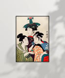 Çerçevesiz Poster Japon Kültürünün İzleri