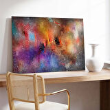 Geceyarısı Samanyolu Kanvas Tablo