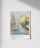 Çerçevesiz Poster Henri-Edmond Cross Venedikte Bir Kanal