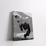 Kozmik Düşünce Kanvas Tablo