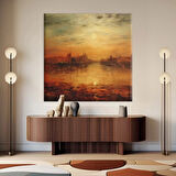 Alacakaranlık Sükuneti Kanvas Tablo