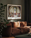 Çerçevesiz Poster Raffaello Sanzio Atina Okulu