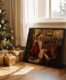Çerçevesiz Poster Müzikal Noel Baba