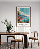 Çerçevesiz Poster Lüks ve Akdeniz'in Buluştuğu Yer