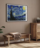 Çerçevesiz Poster Vincent Van Gogh Yıldızlı Geceler