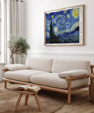 Çerçevesiz Poster Vincent Van Gogh Yıldızlı Geceler