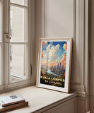 Çerçevesiz Poster Kuala Lumpur Şehir Silüeti