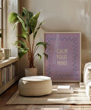 Çerçevesiz Poster Dingin Zihin