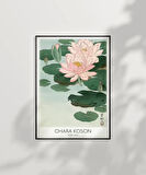 Çerçevesiz Poster Ohara Koson Su Zambakları