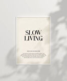 Çerçevesiz Poster Sadelikte Derinlik