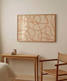 Çerçevesiz Poster Abstrakt Modern