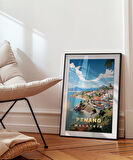 Çerçevesiz Poster Penang Sahil Manzarası