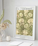 Çerçevesiz Poster William Morris Kasımpatı Deseni