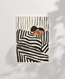 Çerçevesiz Poster Çizgisel Huzur