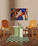 Çerçevesiz Poster Sakinliği Yansıtan