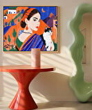 Çerçevesiz Poster Sakinliği Yansıtan